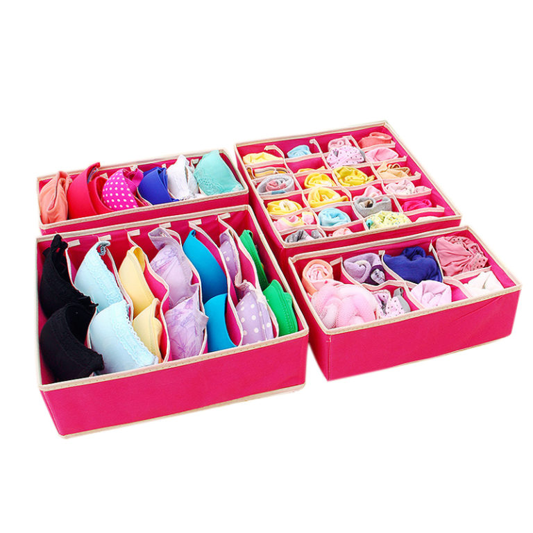 Foldable Underwear Drawer Organizer StorageDelight