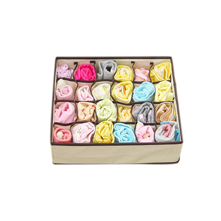 Foldable Underwear Drawer Organizer StorageDelight
