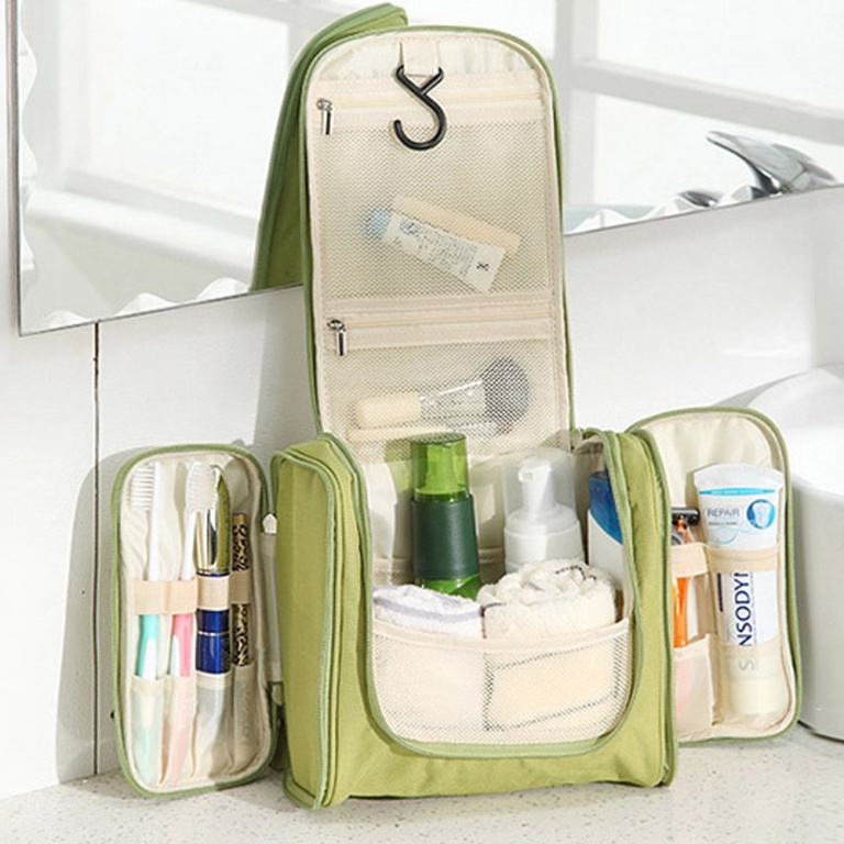 Small Hanging Toiletry Bag for Travel - StorageDelight