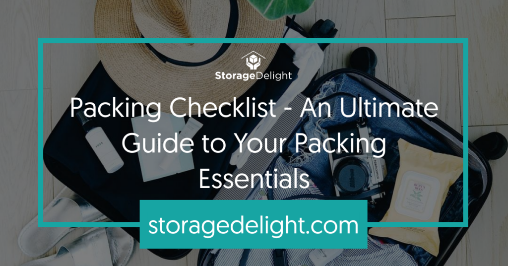 packing checklist for travelling