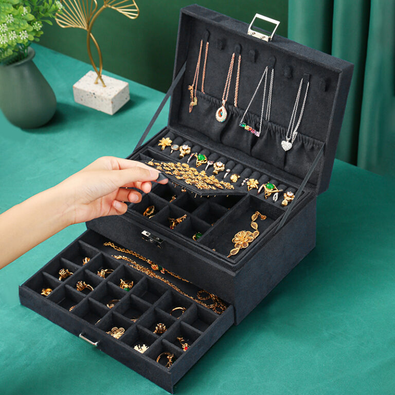 Leather Jewelry Organizer For Women