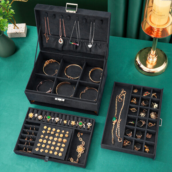 leather jewelry organizer