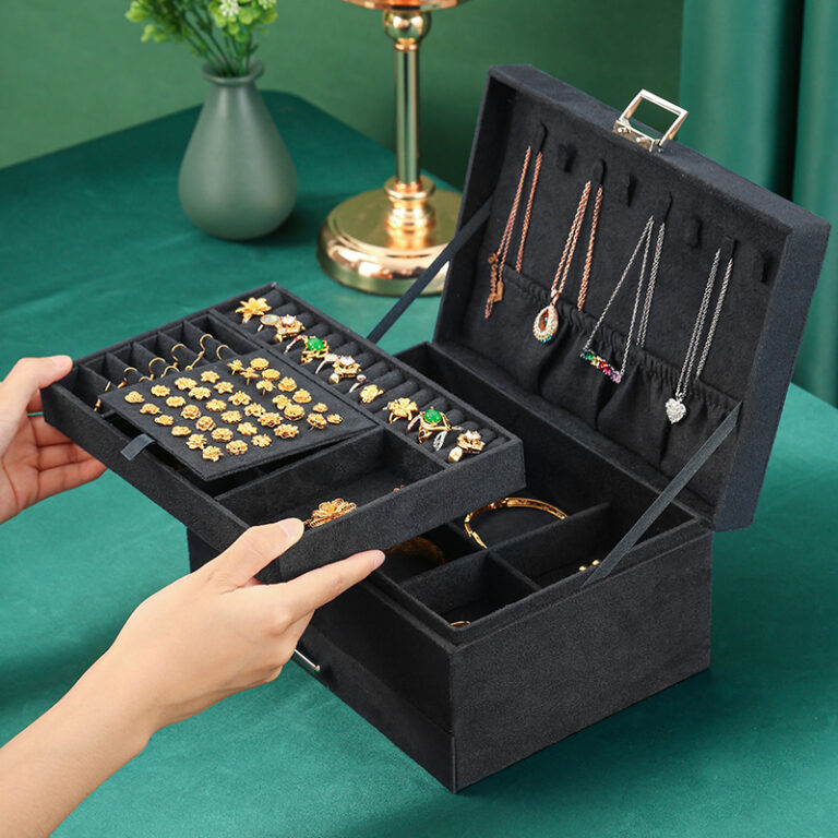 Leather Jewelry Organizer For Women