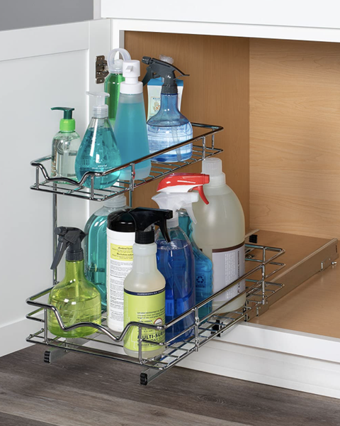 under the sink organizer ideas