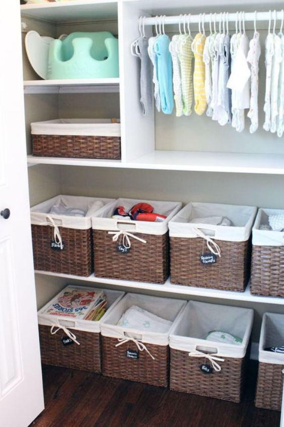 how to organize a small nursery