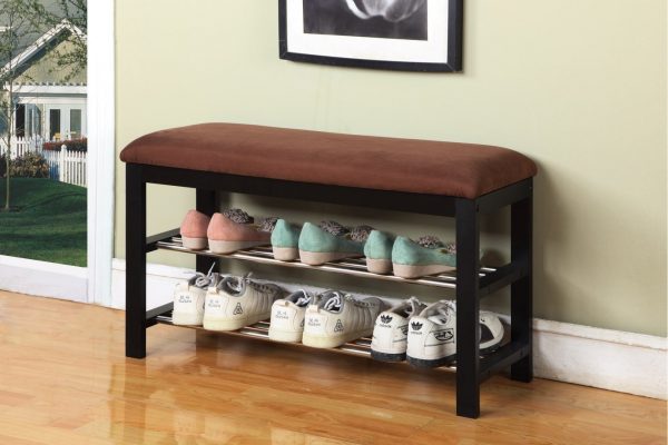 shoe storage bench with seat